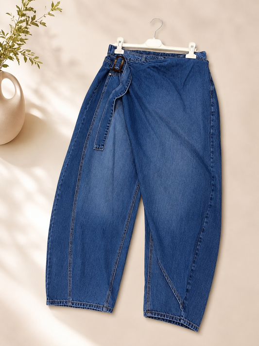 Jeans barrel wrap