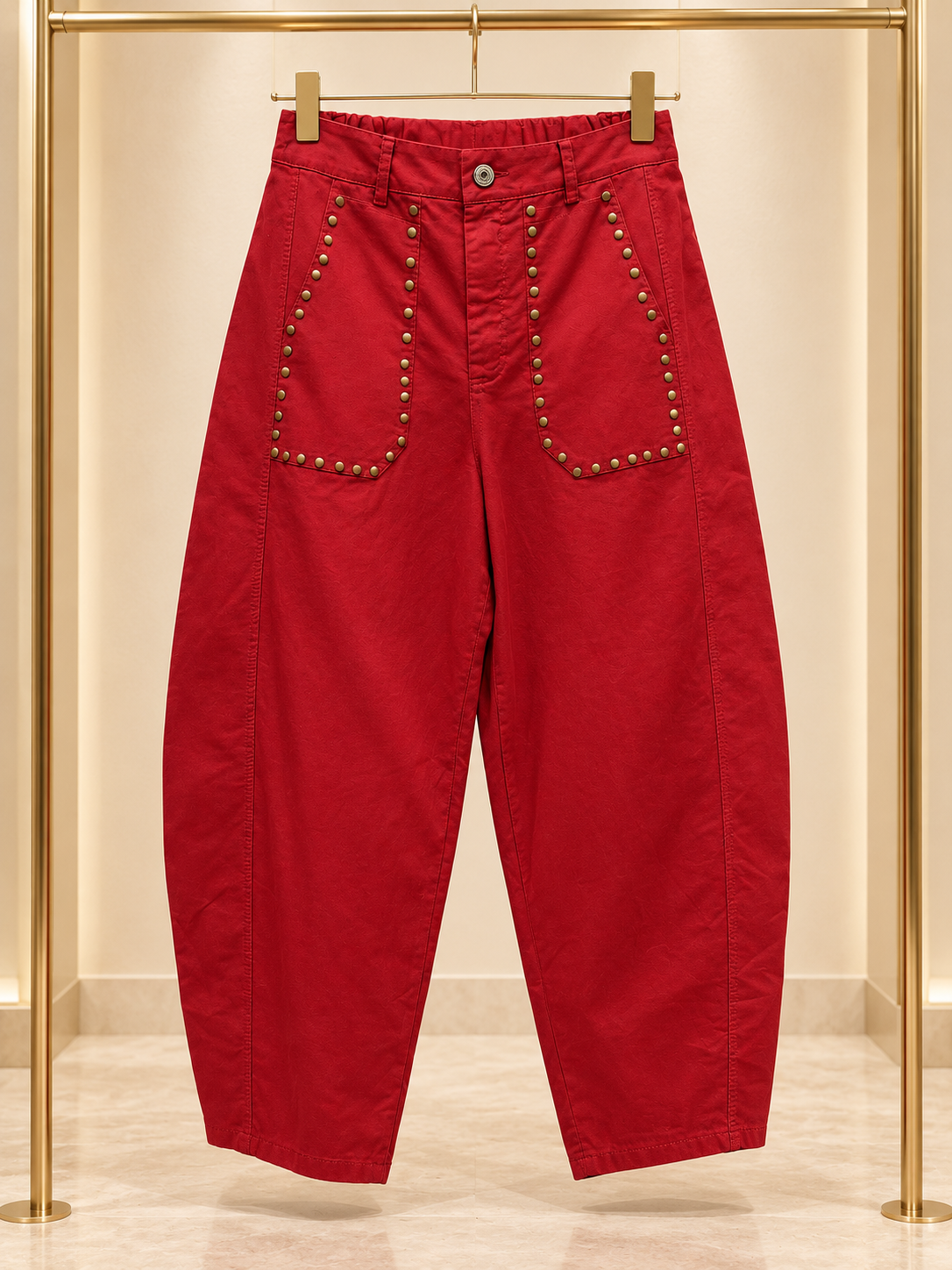 Pants barrel tachuelas