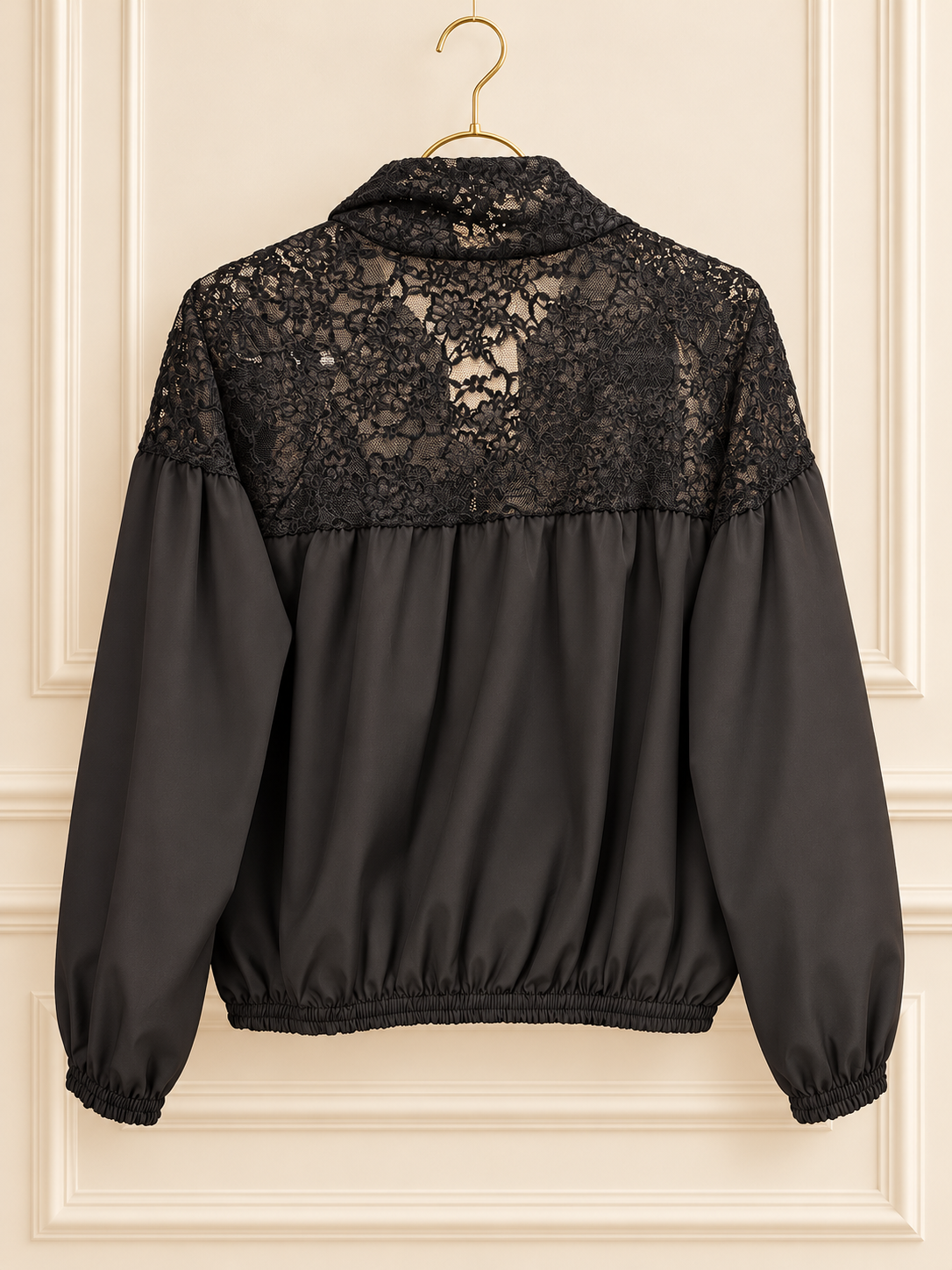 Chaqueta encaje floral