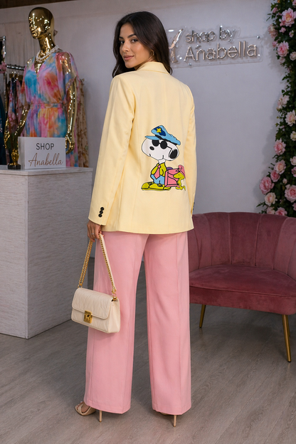 Blazer Snoopy Chic