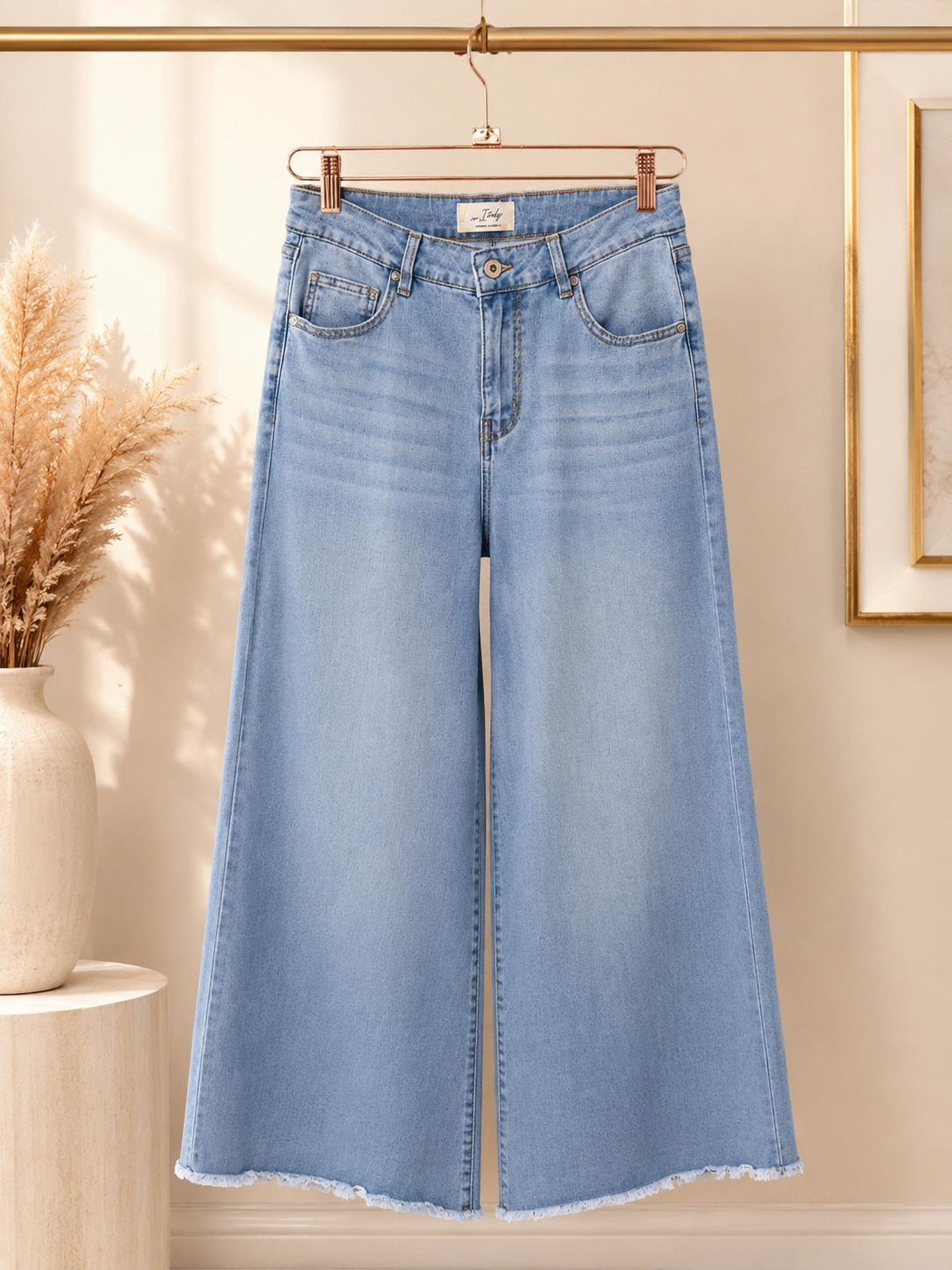 Jeans palazzo denim