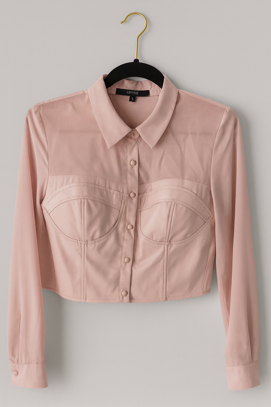 Pink blouse