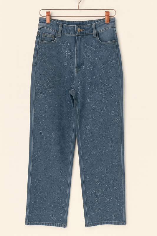 Rhinestone jeans
