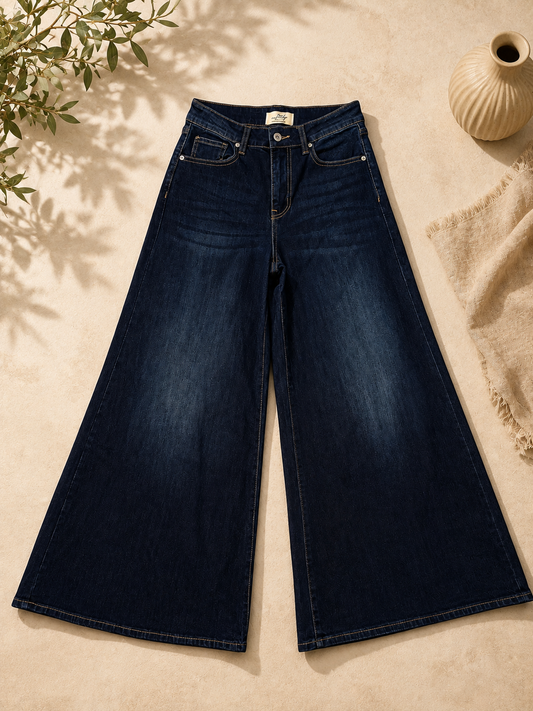 Jeans Palazzo Dark Wash