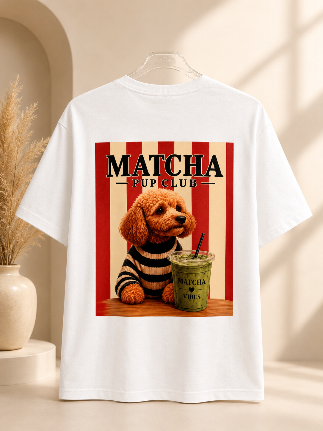 T-shirt Matcha Pup Club
