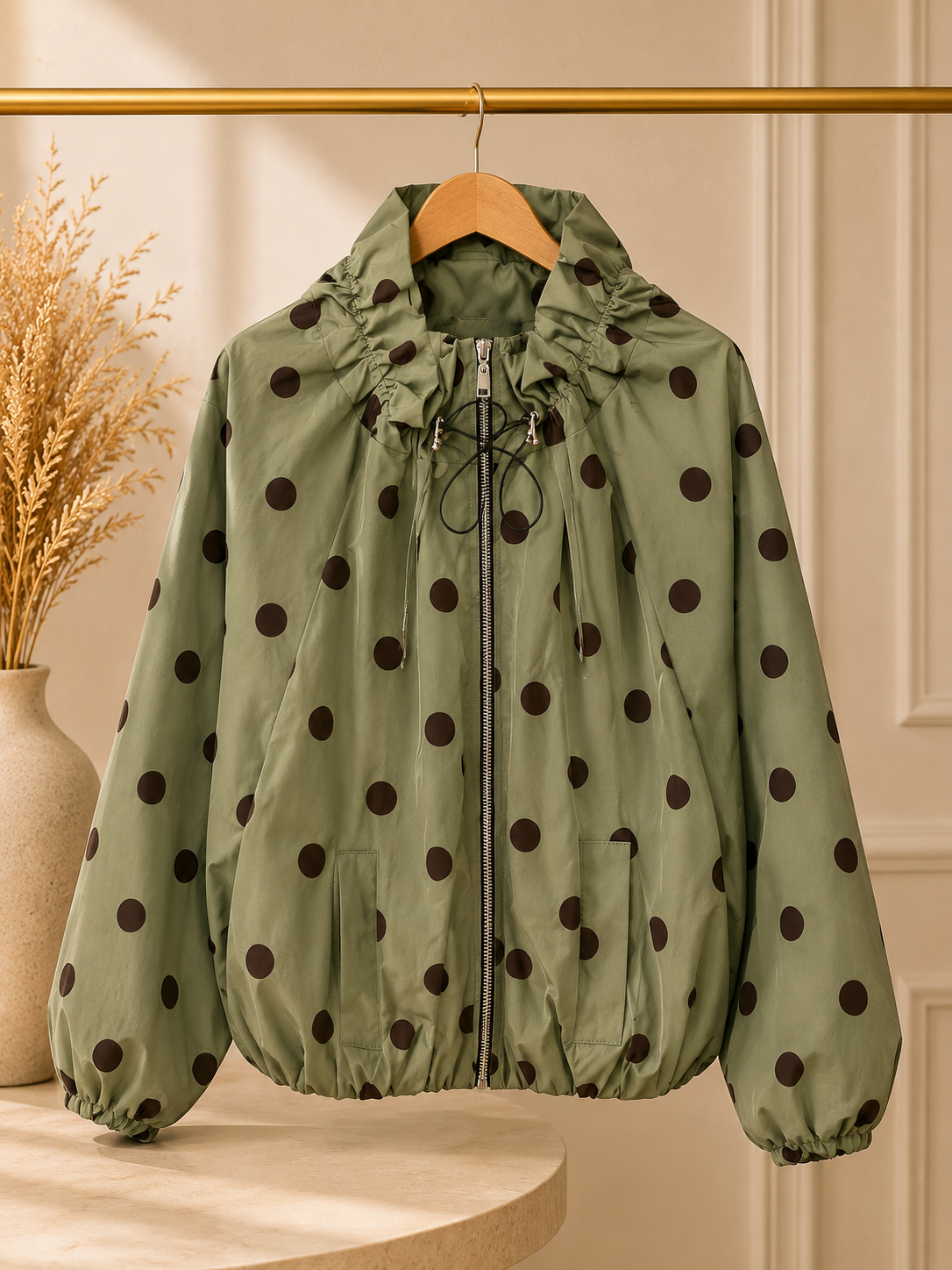 Chaqueta Polka Dots capucha