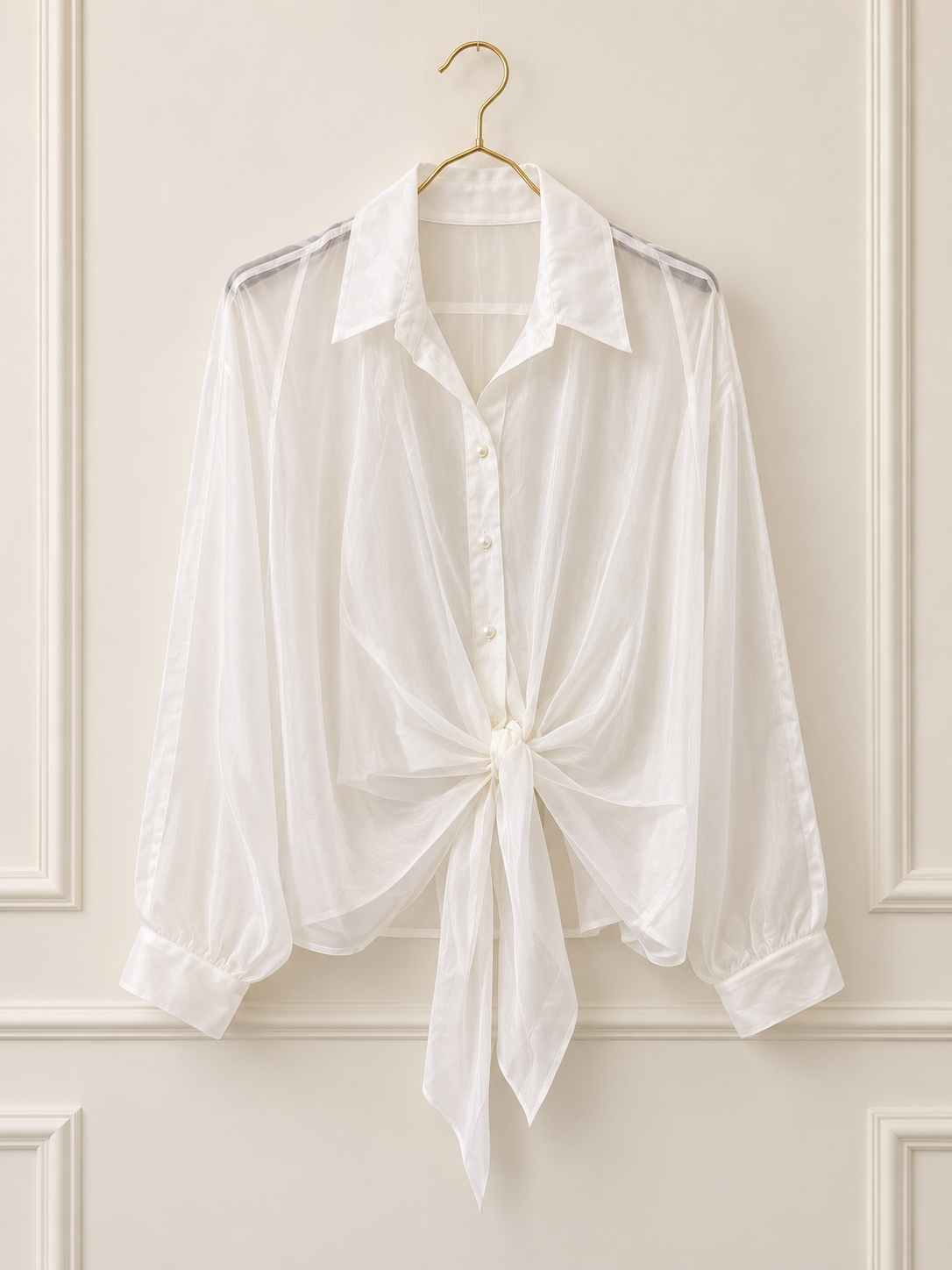 Blusa nudo frontal