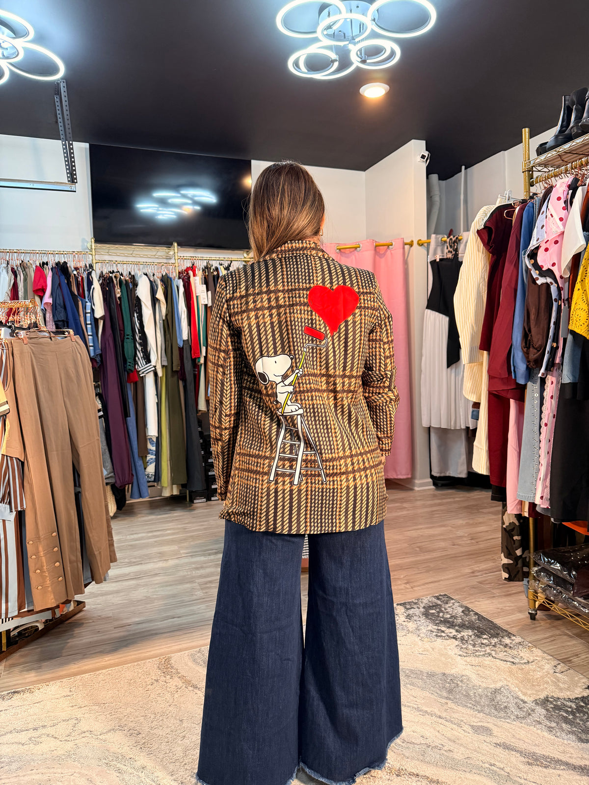 Blazer snoopy Cuadros