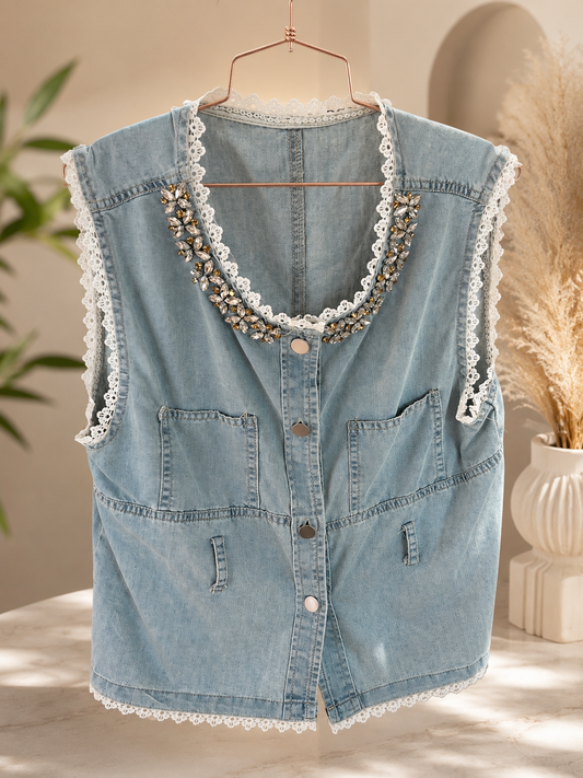 Chaleco denim