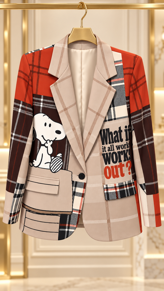 Blazer Snoopy Otoñal
