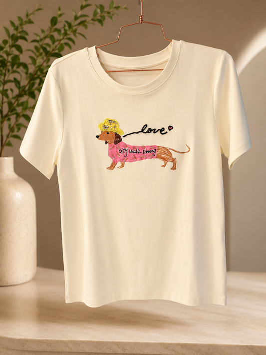 T-shirt Dog Love