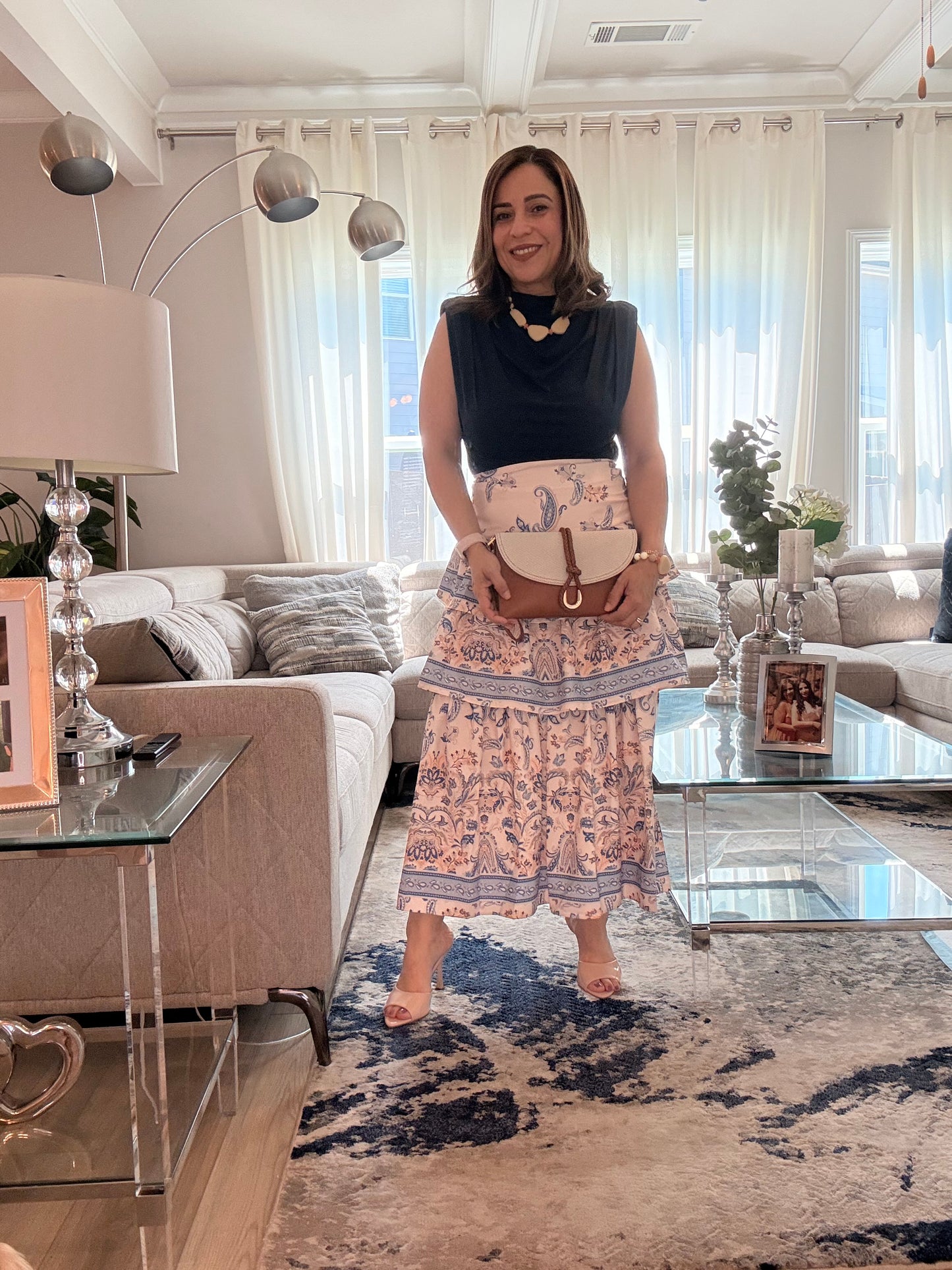 Falda Midi Romance