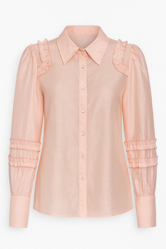 Blush blouse