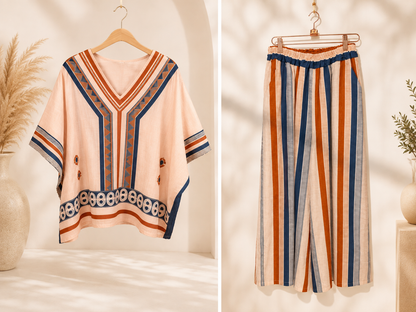 Boho chic pants