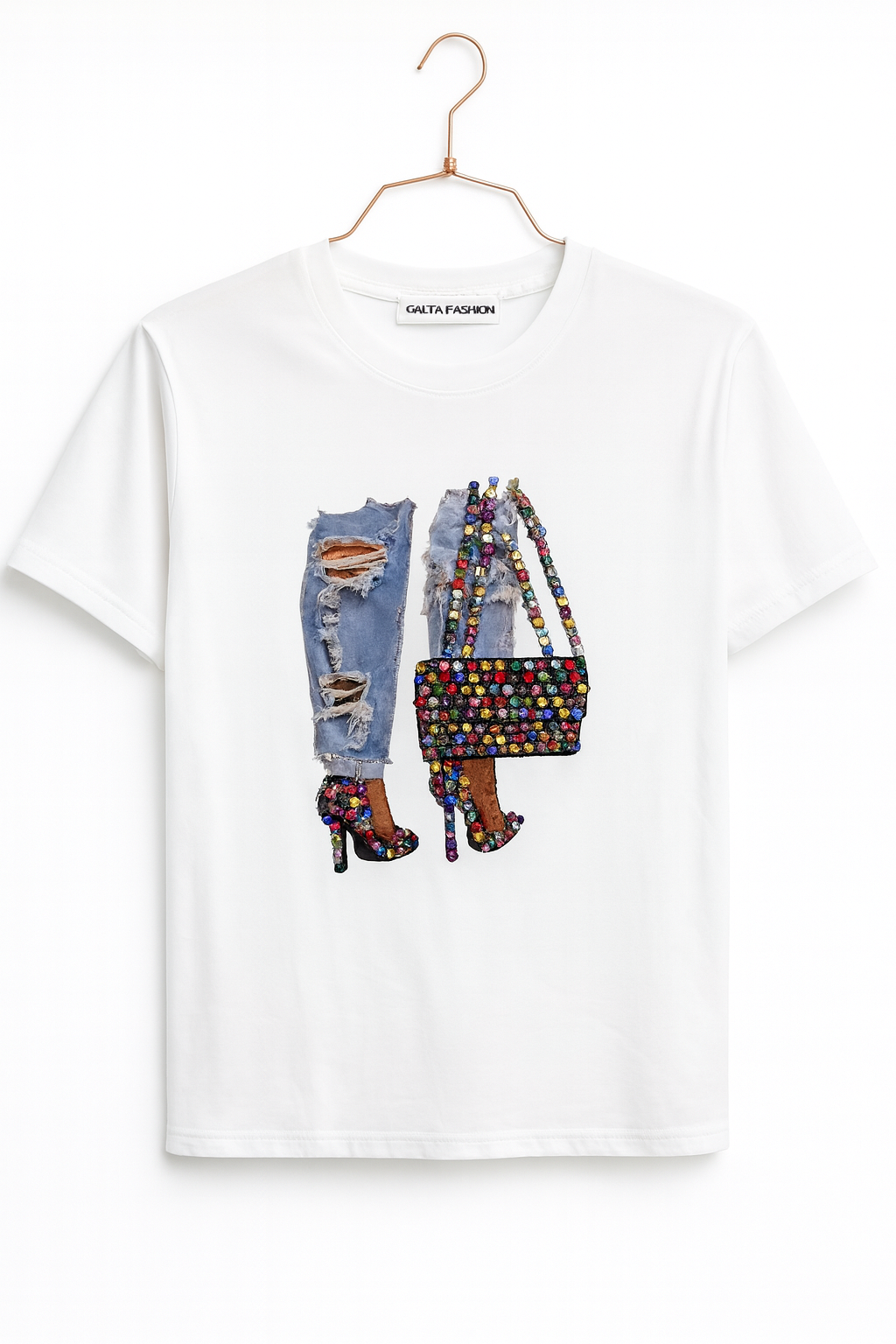 Glam Jeans T-shirt