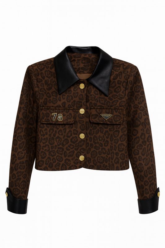 Animal print Jacket