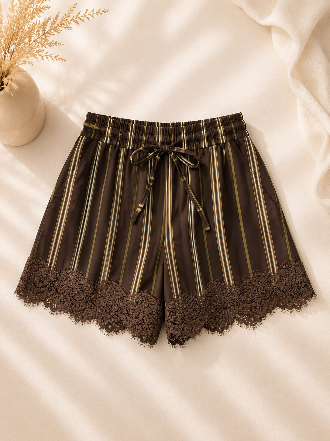 Striped shorts