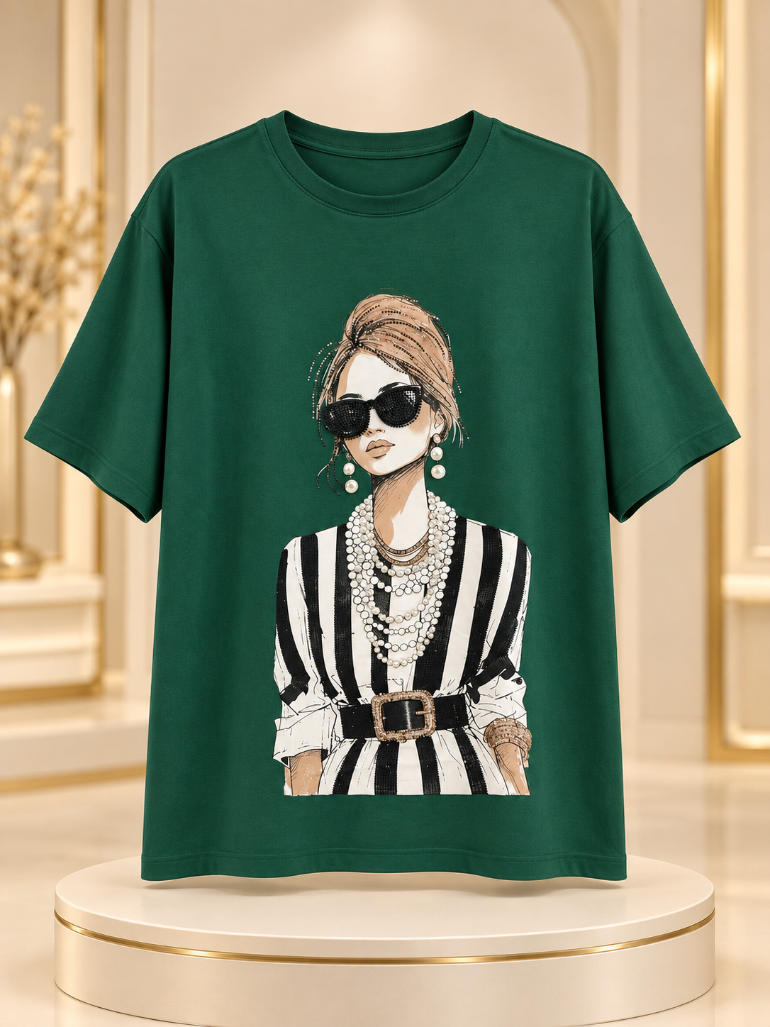 Camiseta Fashion Pearl