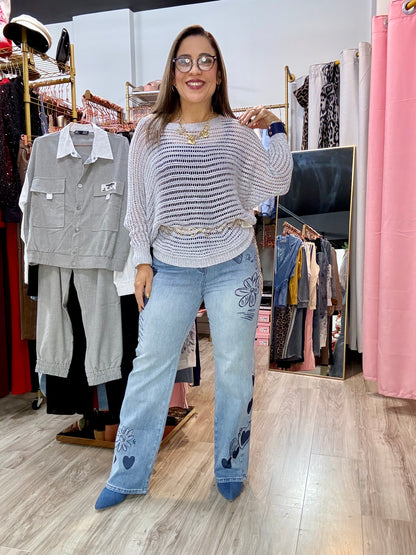 Sweater Lurex Bote