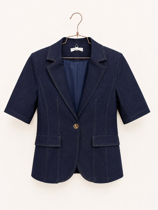 Blazer Denim Chic