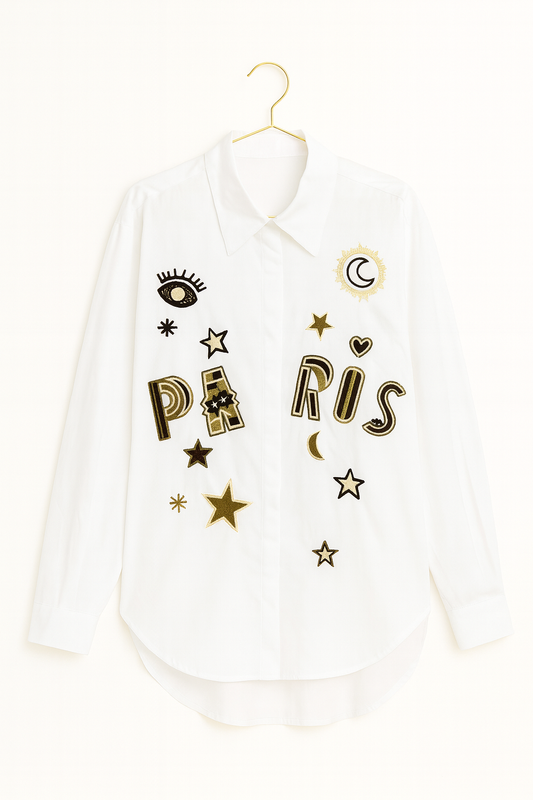 Paris Gold Blouse