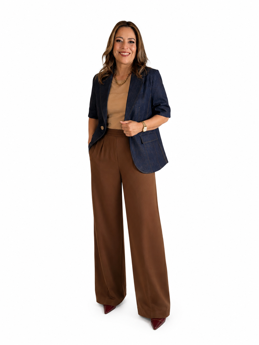 Blazer Denim Chic