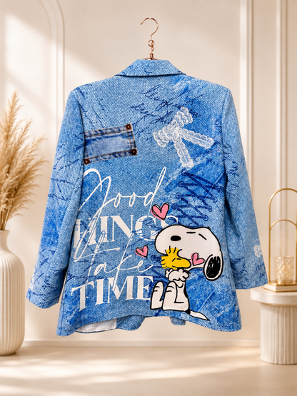 Snoopy Italian blazer