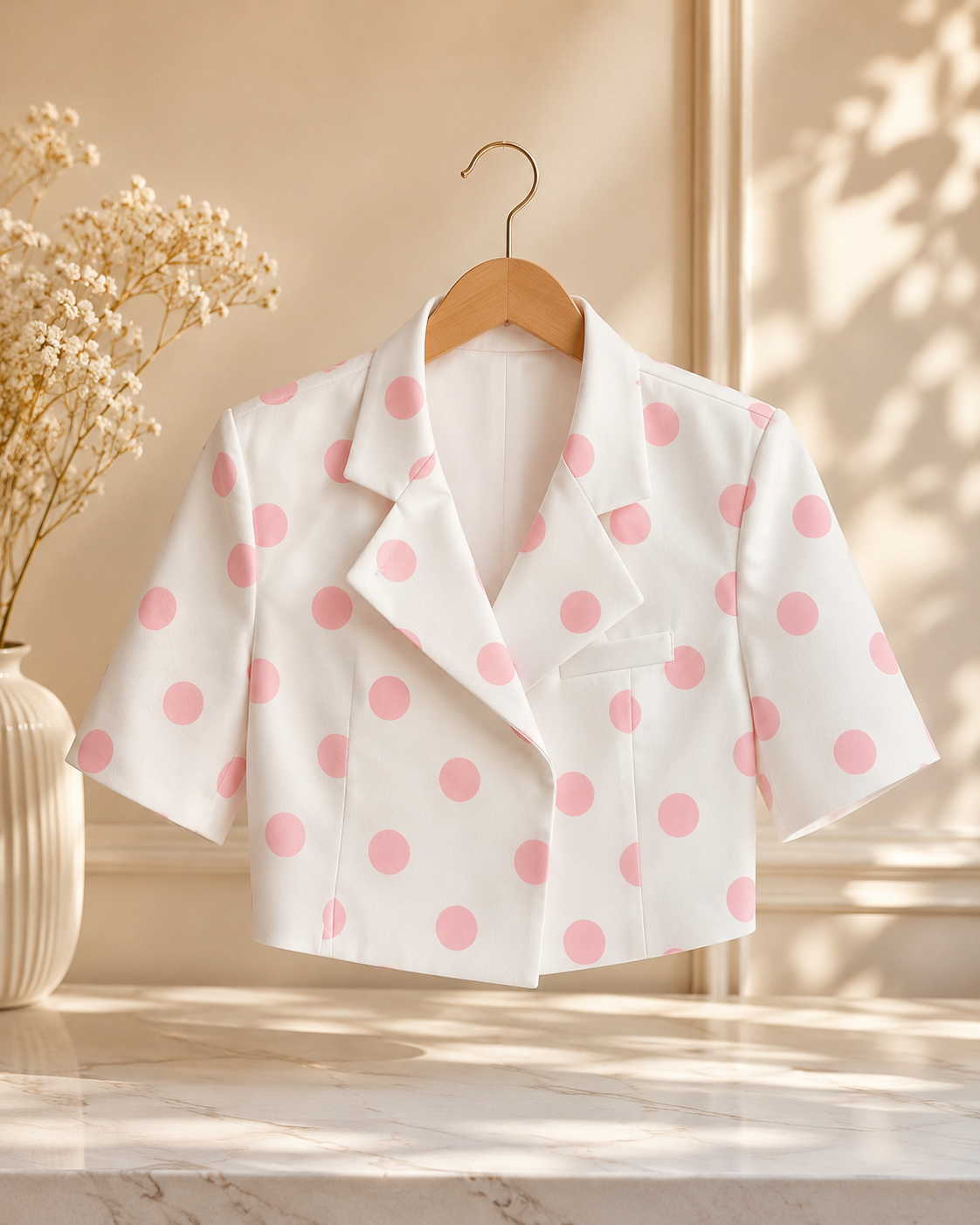 Jacket polka dots