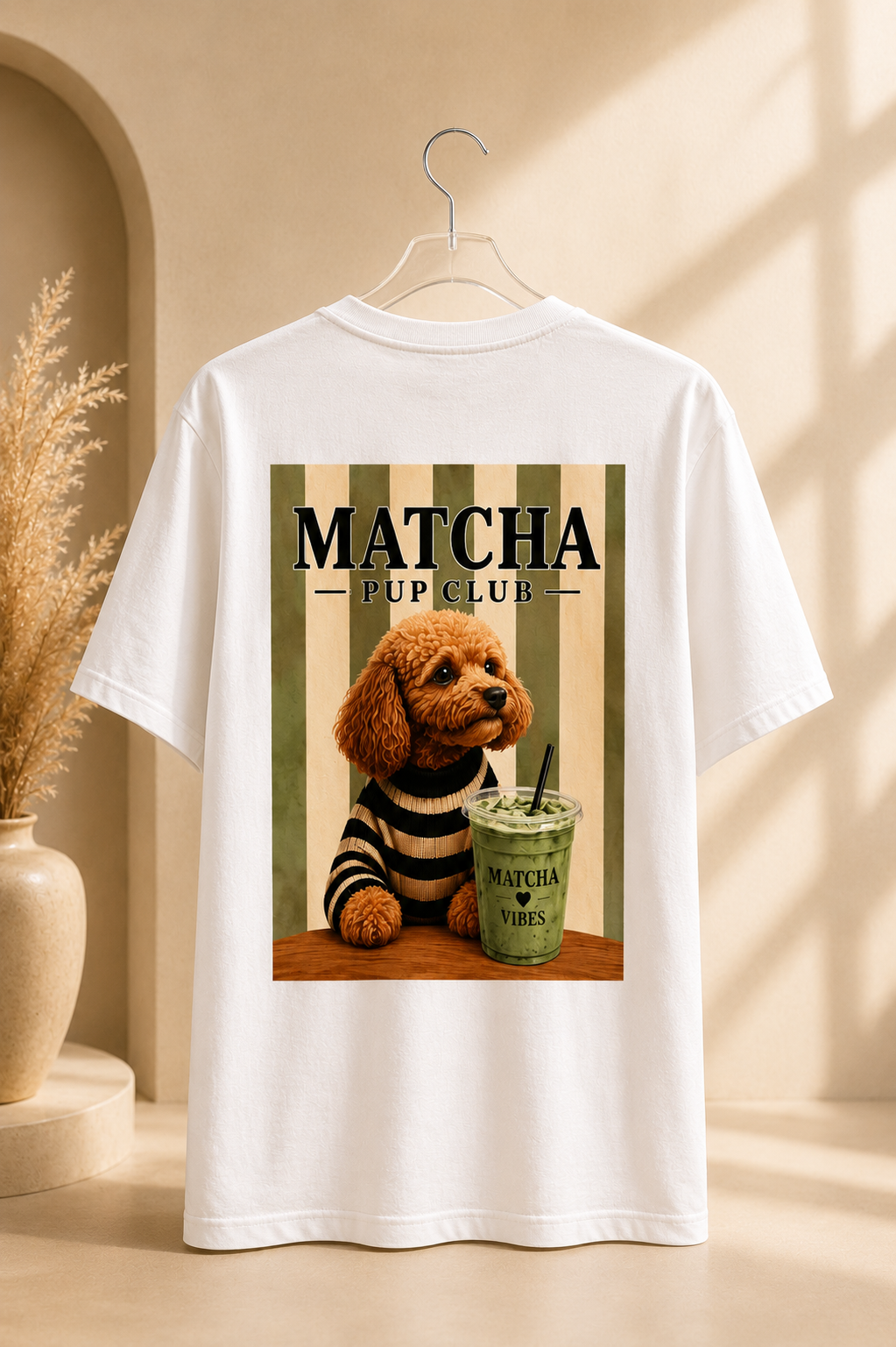 T-shirt Matcha Pup Club