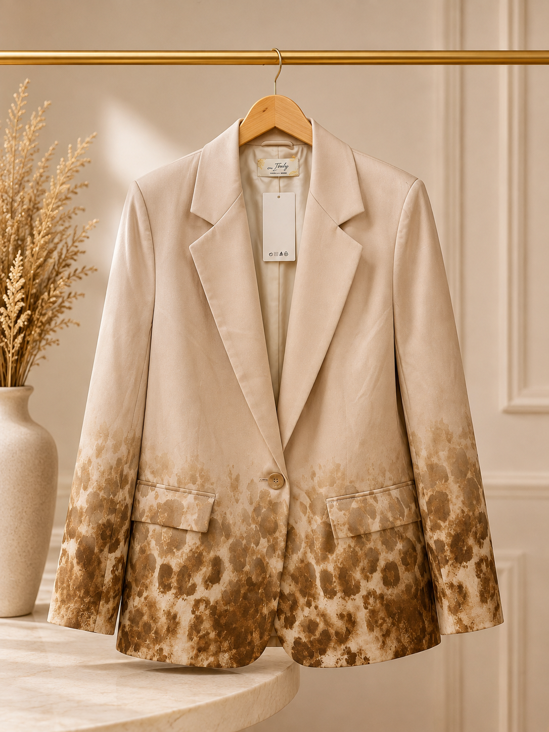 Blazer Snoopy Animal Print