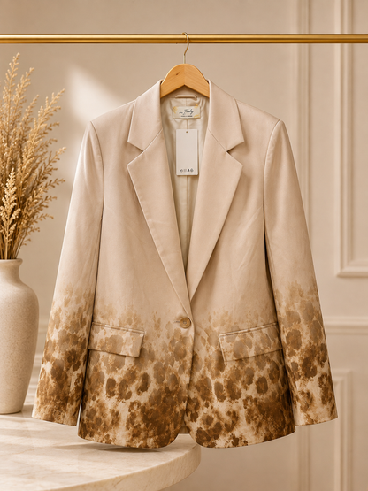 Blazer Snoopy Animal Print