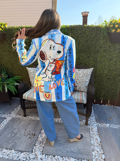 Snoopy Italian blazer