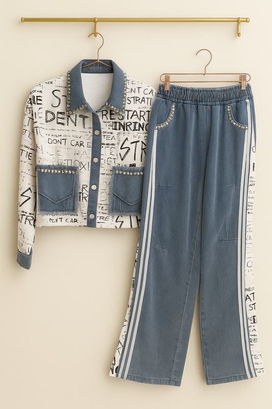 Set Denim Grafitti