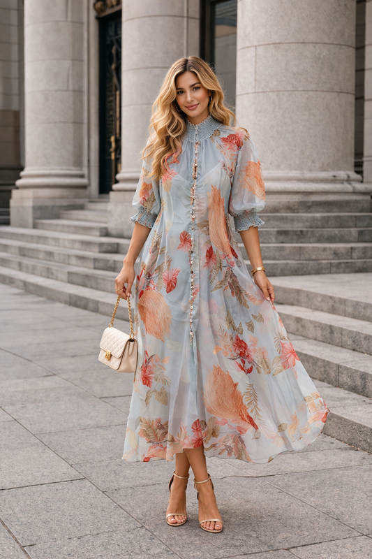 Vestido Floral Romantic