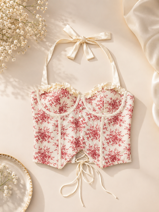 Corset floral Romantic