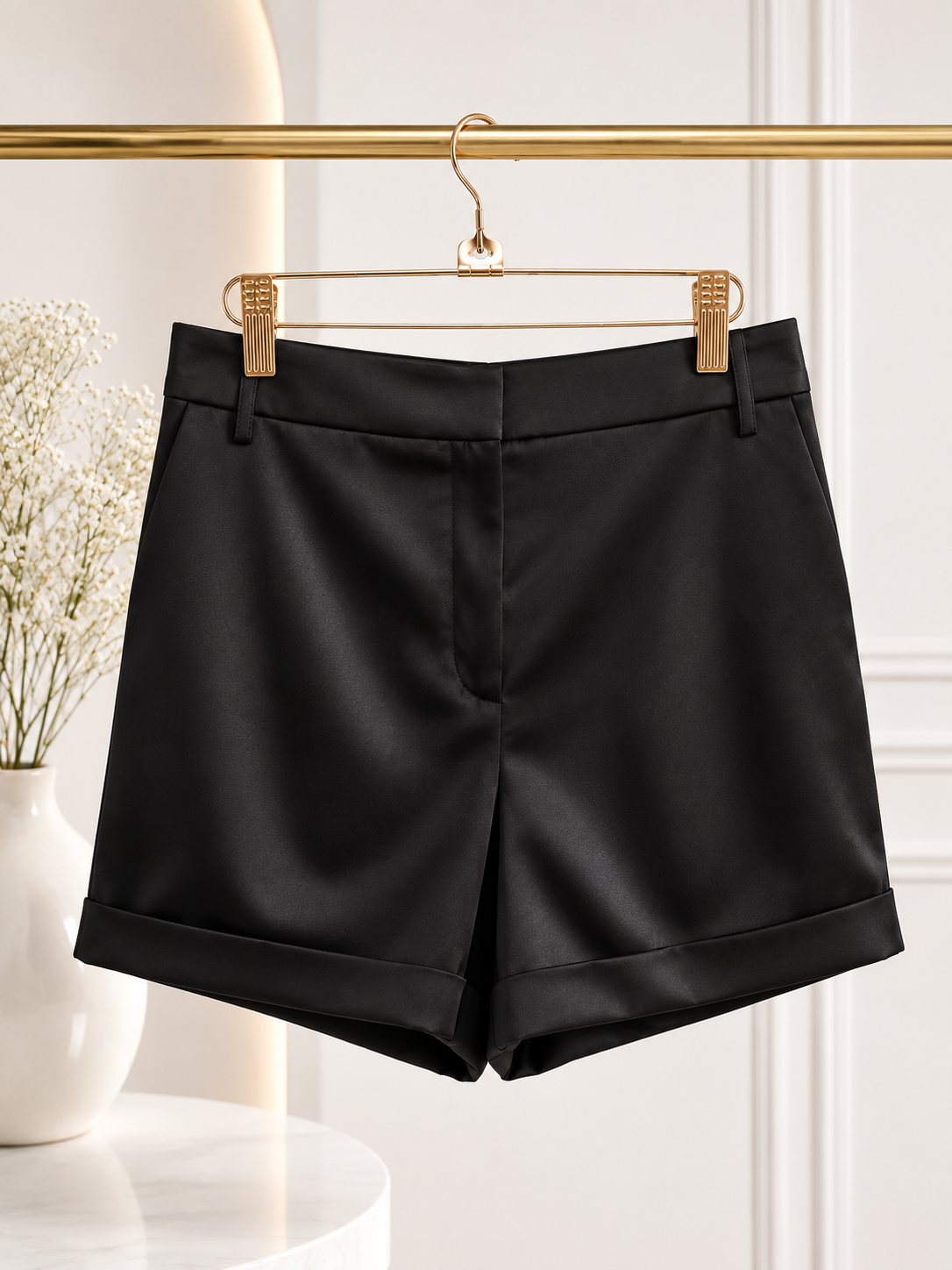 Short satin Bella