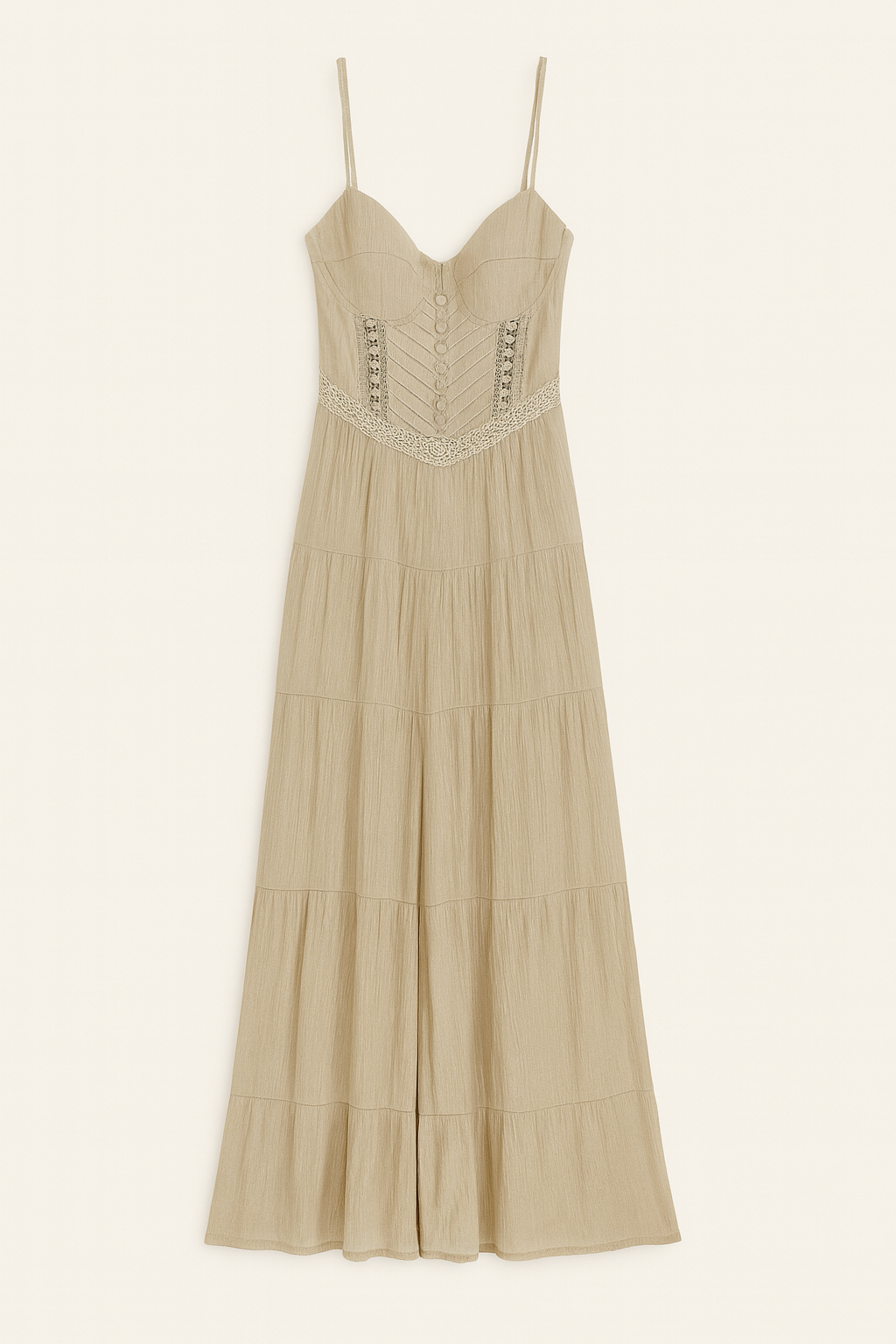 Jumpsuit Romantic Beige