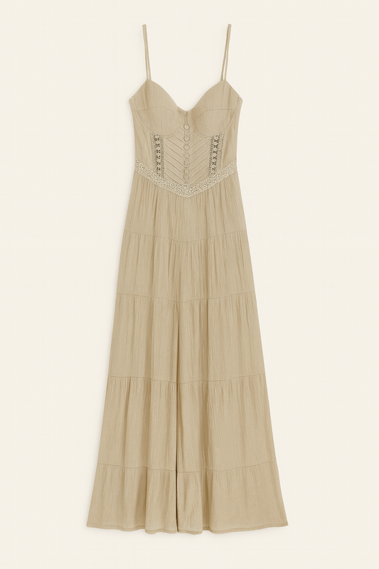 Jumpsuit Romantic Beige