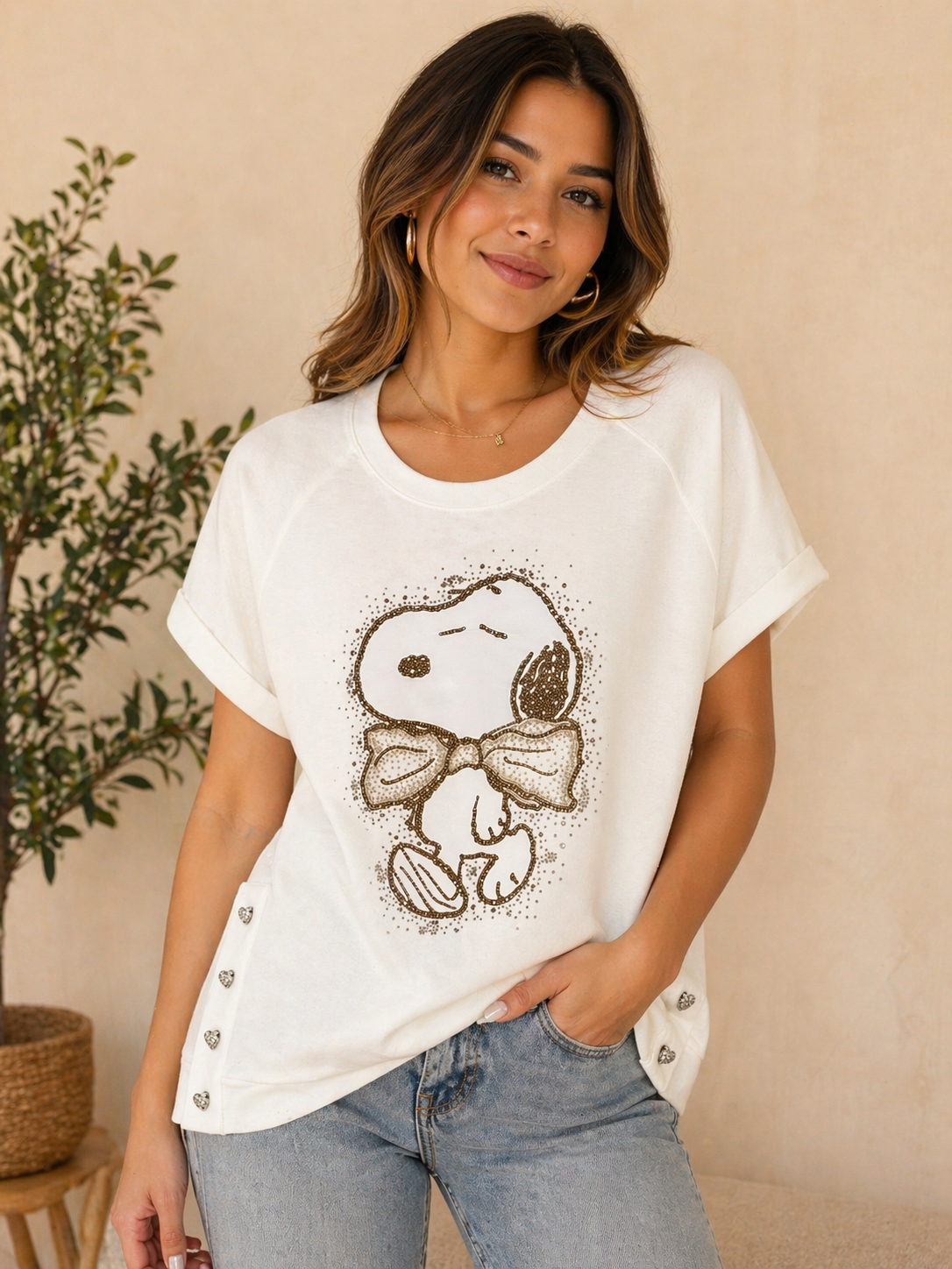 Snoopy Cristal Glam