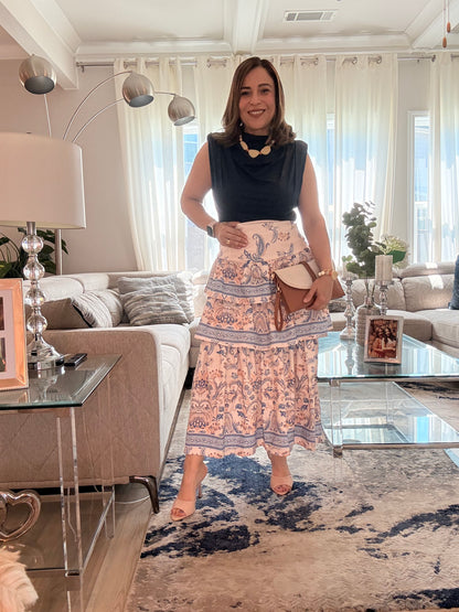 Falda Midi Romance