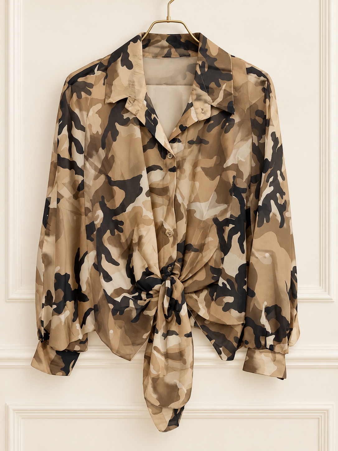 Blusa camuflaje Nudo