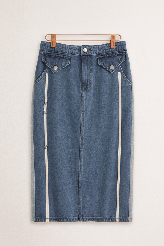 Falda jeans Aura