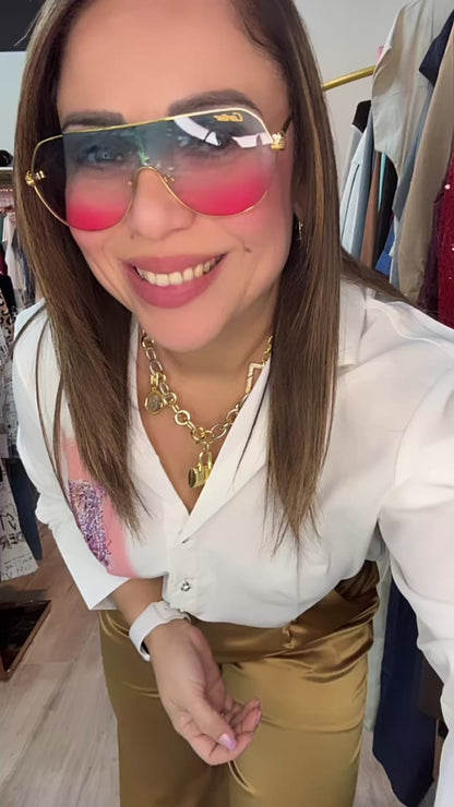 Leopard white Shirt